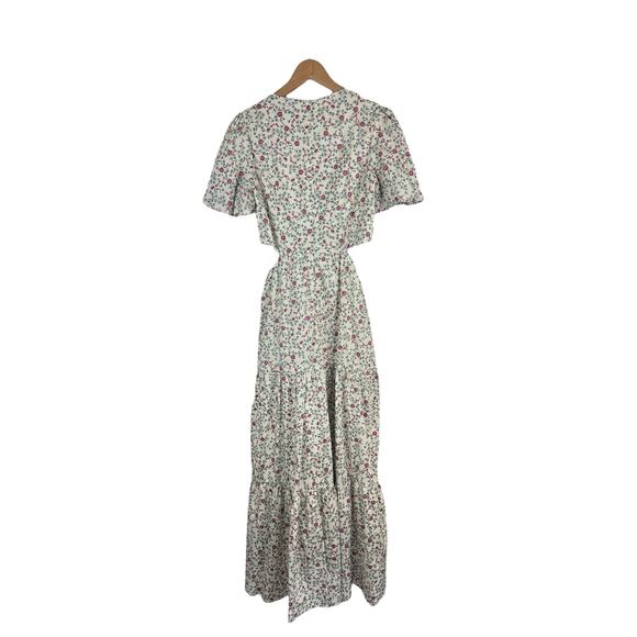 NWT WAYF Floral Cutout Maxi Dress - Picture 7 of 8